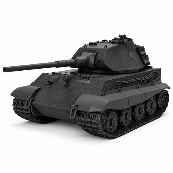SSMODEL 1/72 1/144 Tiger II Ausf.B Zimmerit Henschel turret Resin MODEL TSS0988