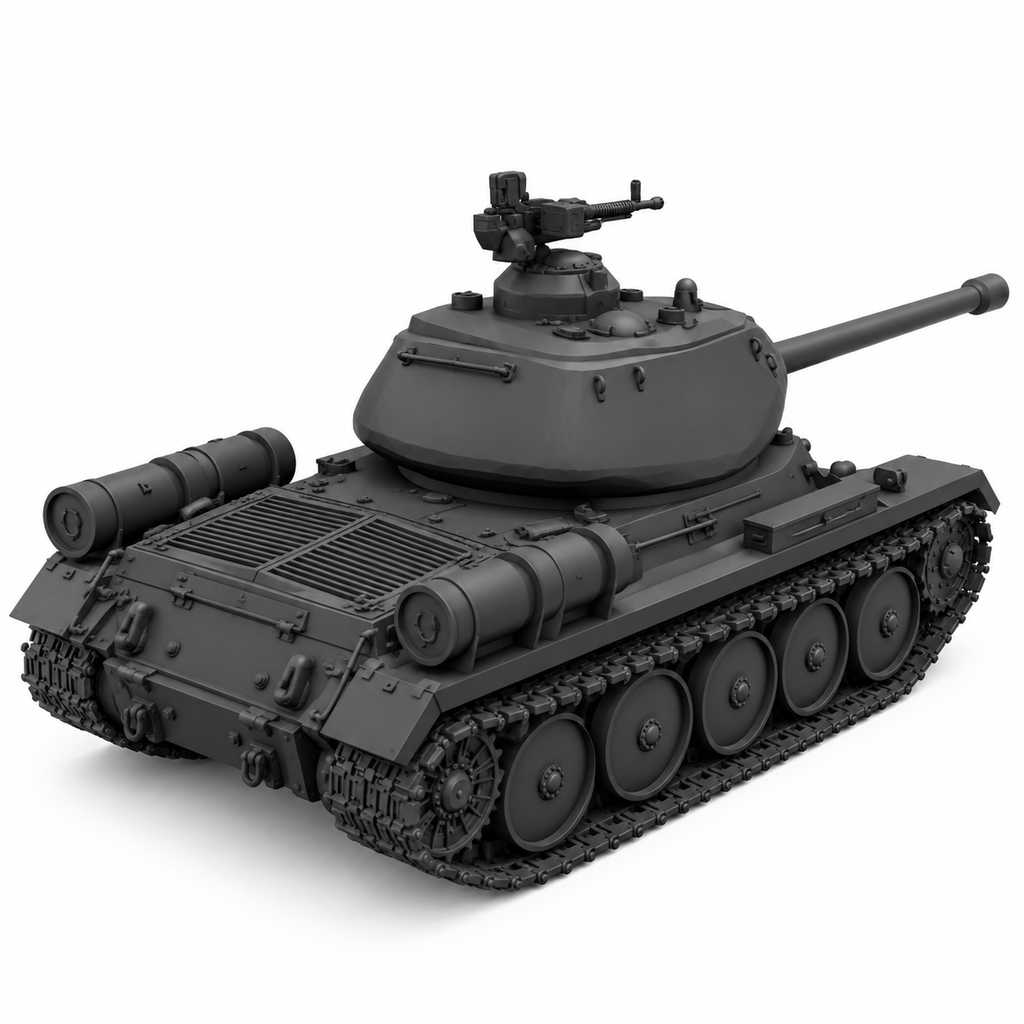 SSMODEL 1/72 1/144 Multi Scale Object 244 Tank Resin MODEL kit TSS0024
