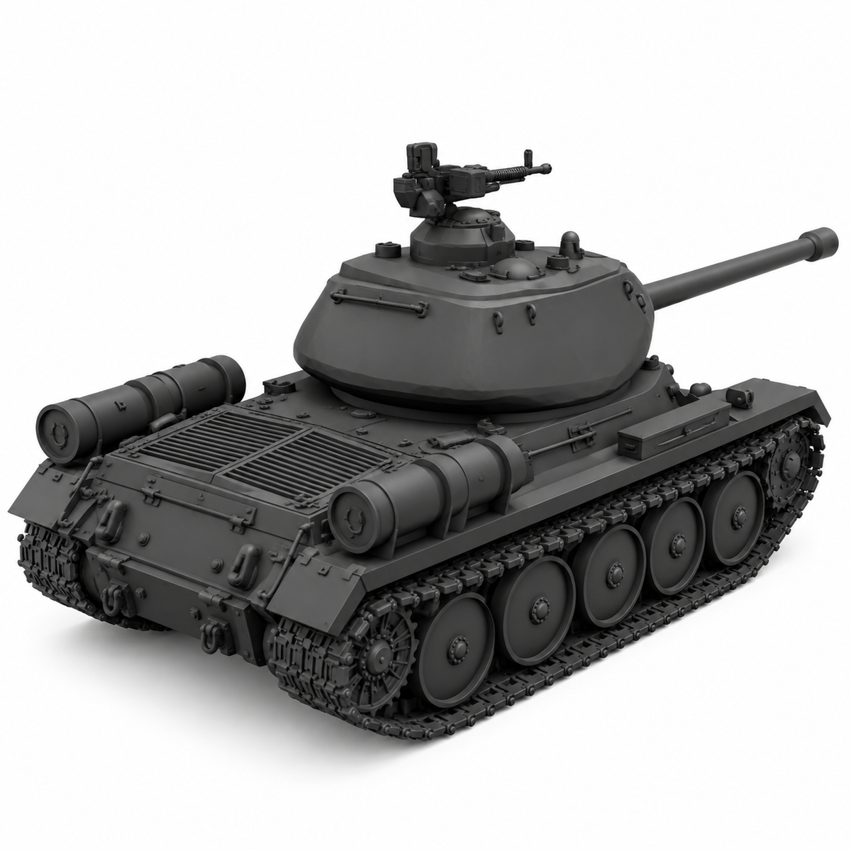 SSMODEL 1/72 1/144 Multi Scale Object 244 Tank Resin MODEL kit TSS0024 — detail view 5