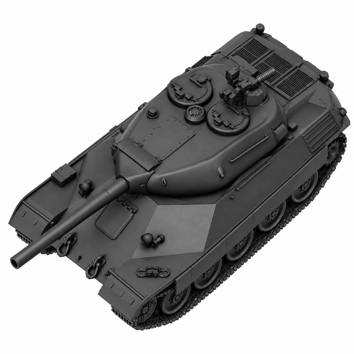 SSMODEL 1/72 1/144 Multi Scale  IS-6 Resin MODEL KIT TSS0406 — detail view 2