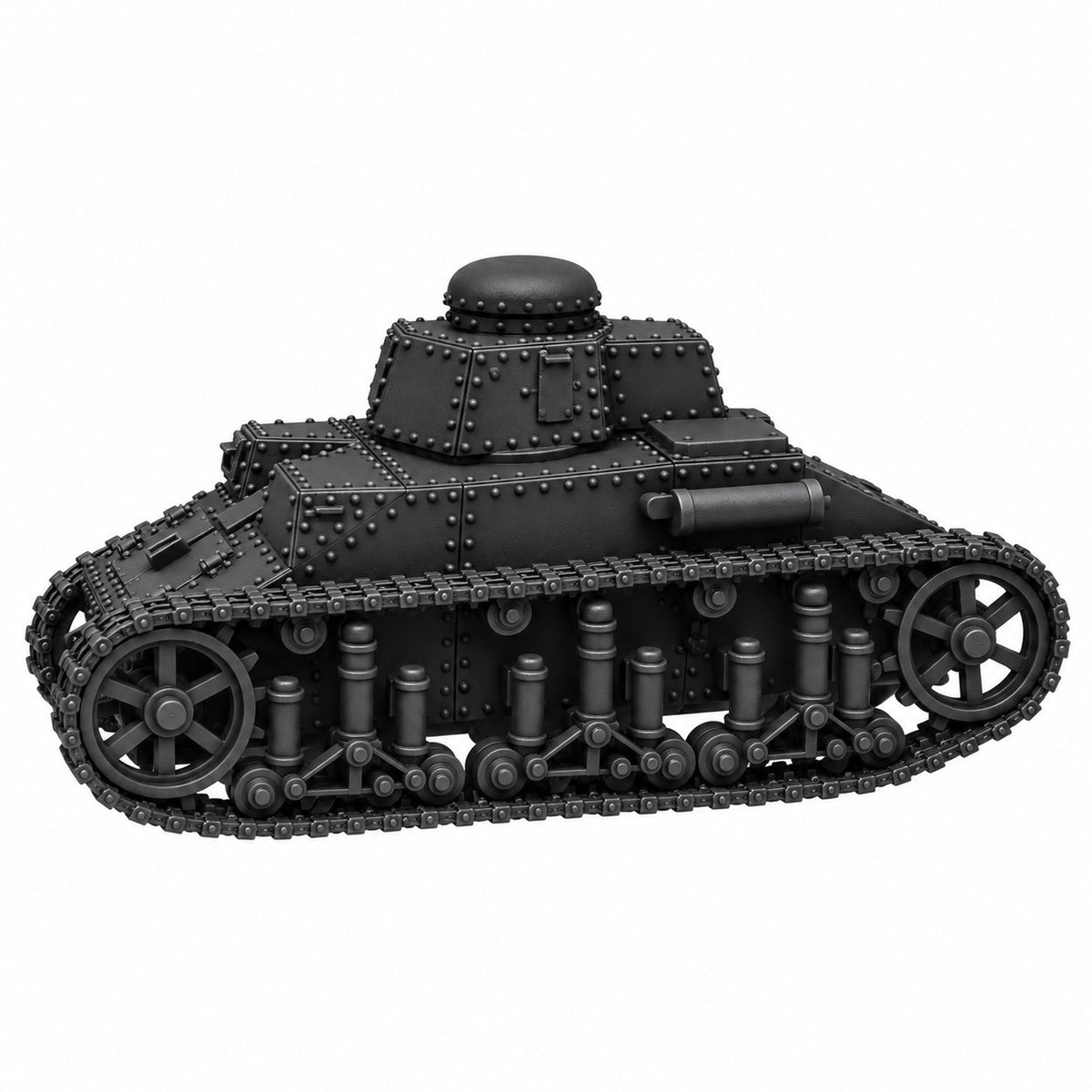 SSMODEL 1/72 1/144 Multi Scale T-19 Prototype Interwar Light Tank MODEL TSS0005 — detail view 4