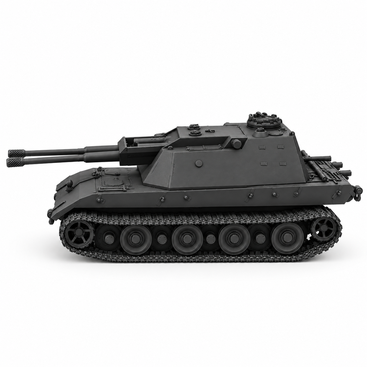 SSMODEL 1/72 1/144 Multi Scale Flakpanzer E-100 German heavy AAgun MODEL TSS0328 — detail view 4
