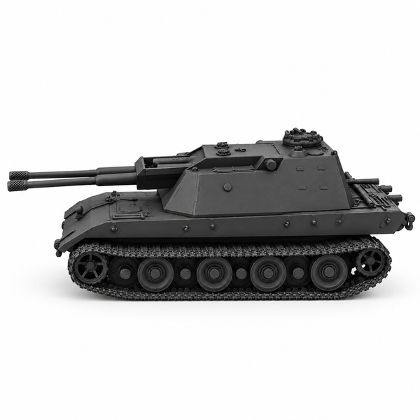 SSMODEL 1/72 1/144 Multi Scale Flakpanzer E-100 German heavy AAgun MODEL TSS0328