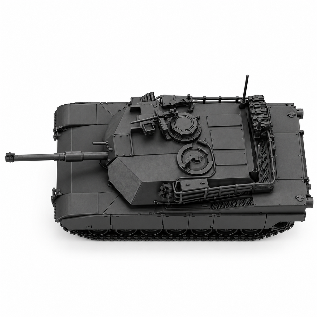 SSMODEL 1/72 1/144 M1 Abrams M1IP version 105mm gun Tank MODEL kit TSS0604