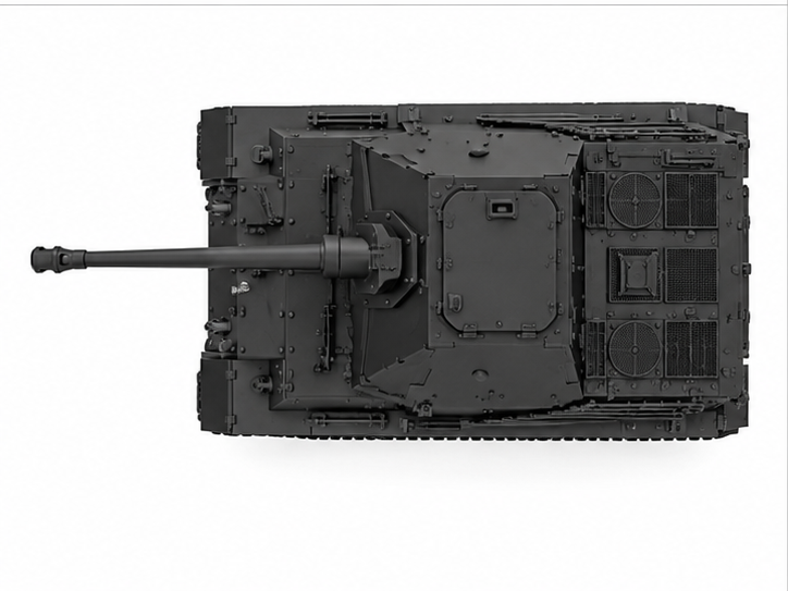 SSMODEL 1/72 1/144 Panzerjager Tiger P 8.8cm PaK 43/2 Tank MODEL kit TSS1335