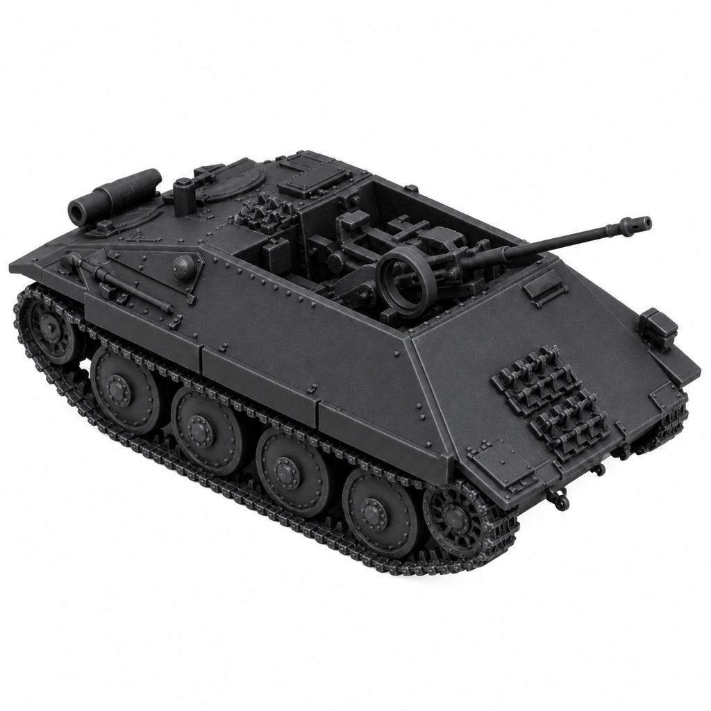 SSMODEL 1/72 1/144 Bergepanzer 38t Hetzer mit 2cm FlaK 38 tank Model Kit TSS0173