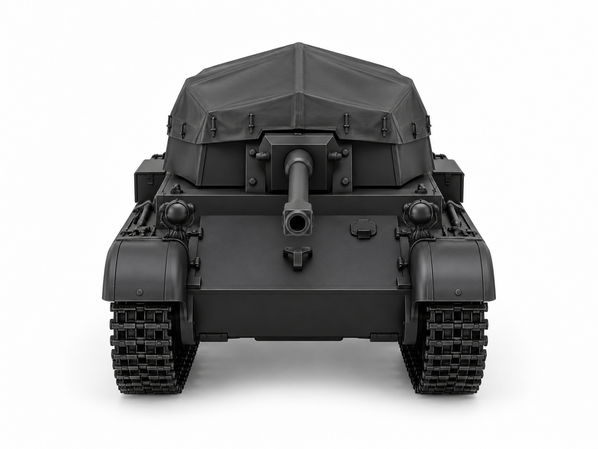 SSMODEL 1/72 1/144 Panzer II Ausf.H VK903 Germany WW2 Tank MODEL kit TSS1326 — detail view 3