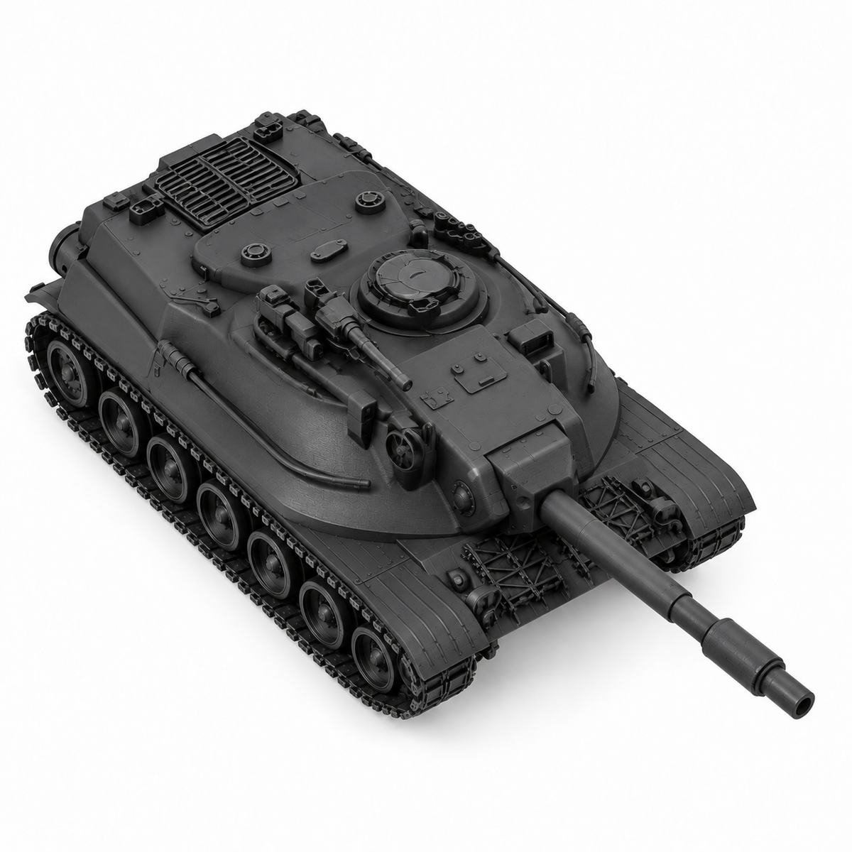 SSMODEL 1/72 1/144 Multi Scale XM66F American experimental Tank MODEL TSS0552 — detail view 5