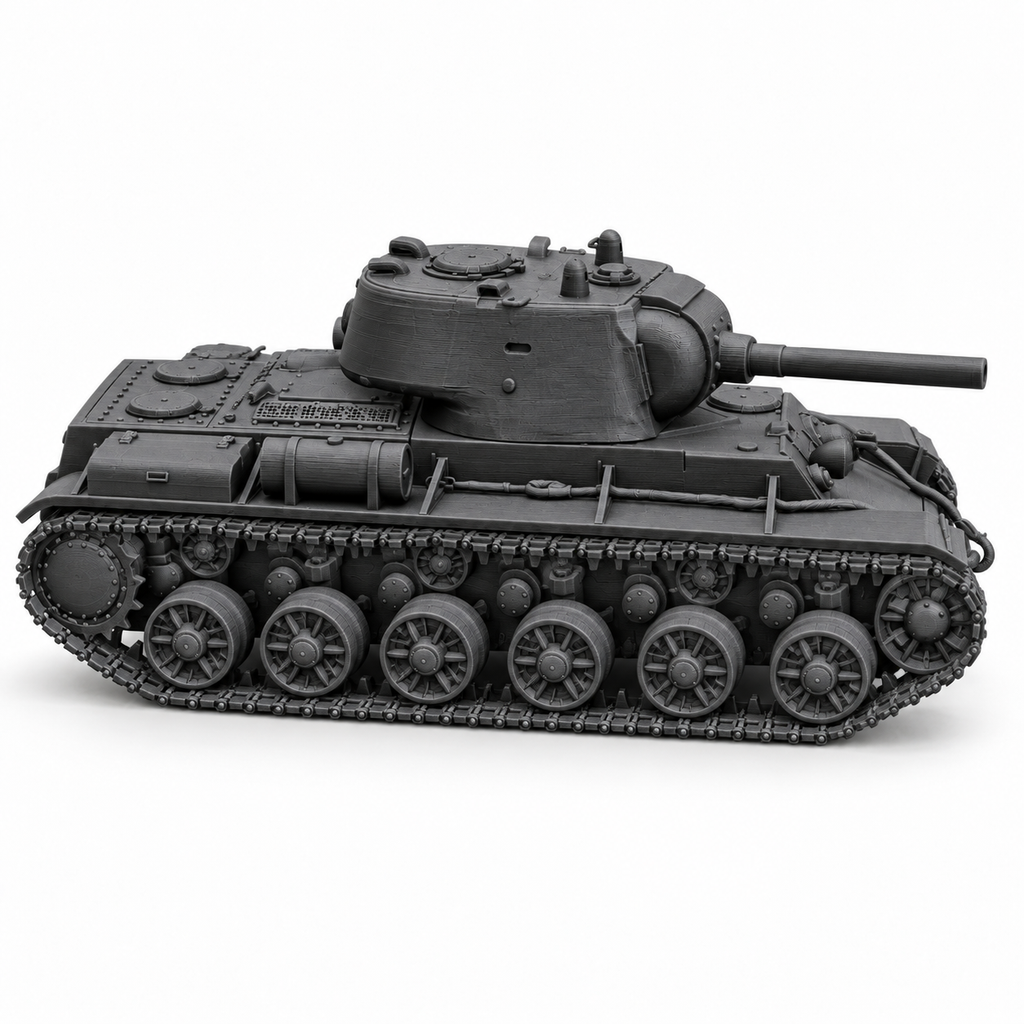 SSMODEL 1/72 1/144 Multi Scale KV-9 Soviet experimental heavy tank MODEL TSS0124