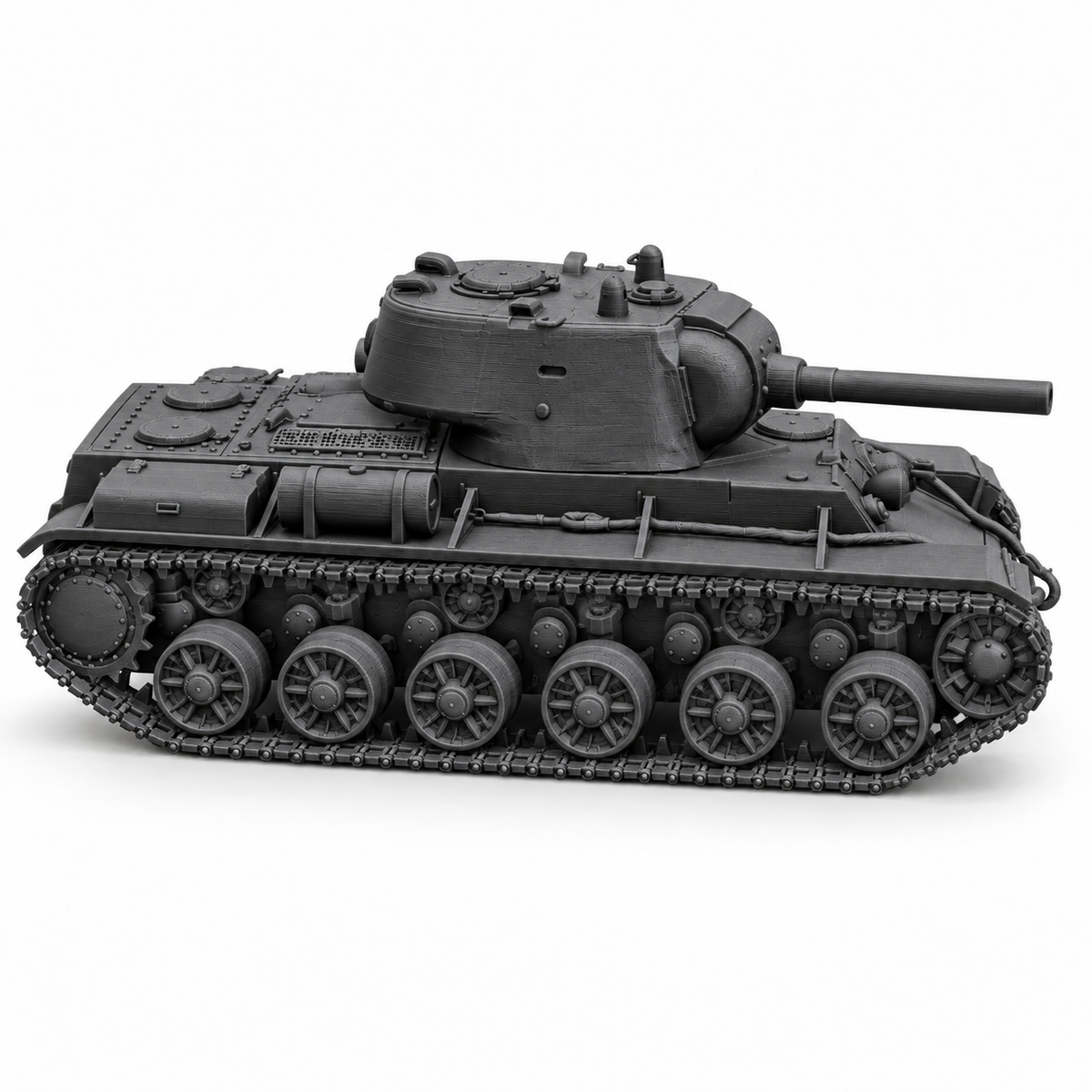 SSMODEL 1/72 1/144 Multi Scale KV-9 Soviet experimental heavy tank MODEL TSS0124 — detail view 3