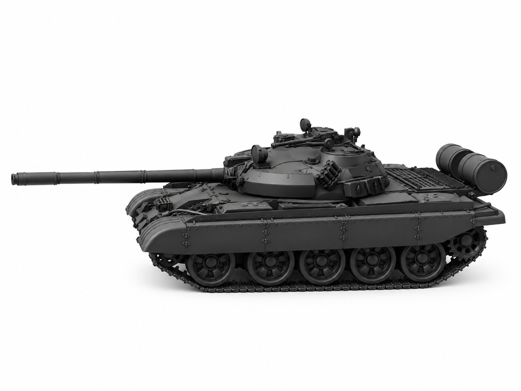 SSMODEL 1/72 1/144 Multi Scale T-55AM Soviet tank Resin Model Kit TSS0296