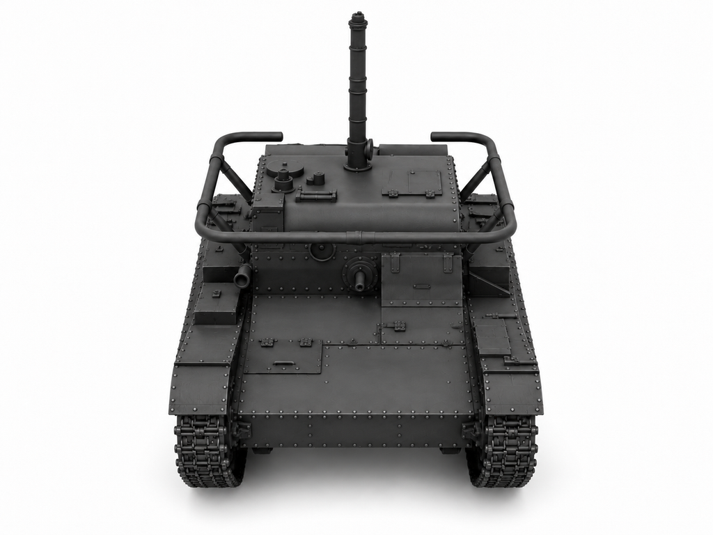 SSMODEL 1/72 1/144 Multi Scale UK tank Resin Model Kit TSS0072