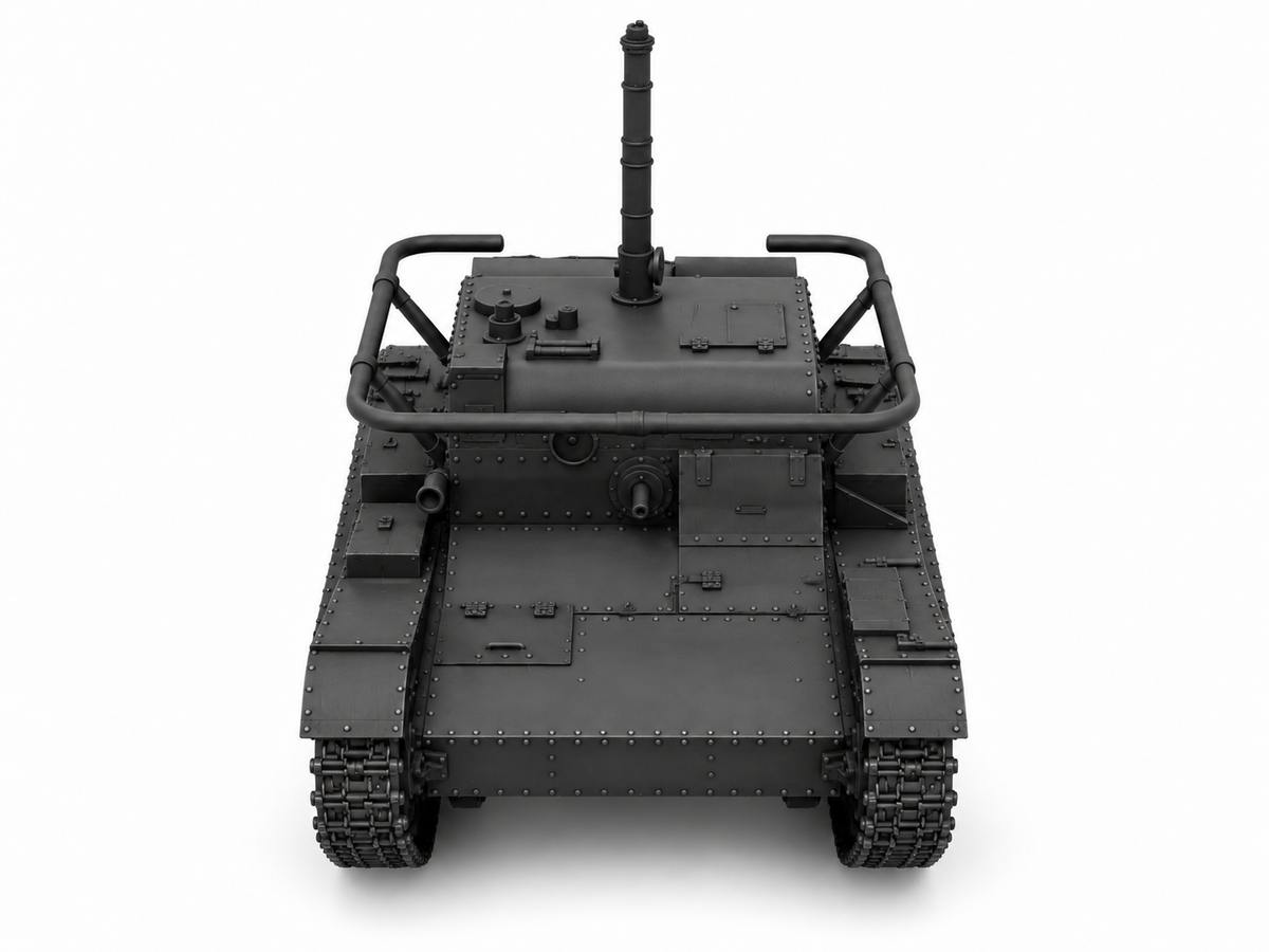 SSMODEL 1/72 1/144 Multi Scale UK tank Resin Model Kit TSS0072 — detail view 2