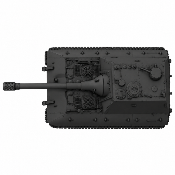 SSMODEL 1/72 1/144 Multi Scale Jagdpanzer E-100 Krokodil Tank MODEL kit TSS0345