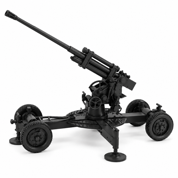 SSMODEL 1/72 1/144 Multi Scale 85mm K-52 heavy AA-gun USSR Resin MODEL TSS1443