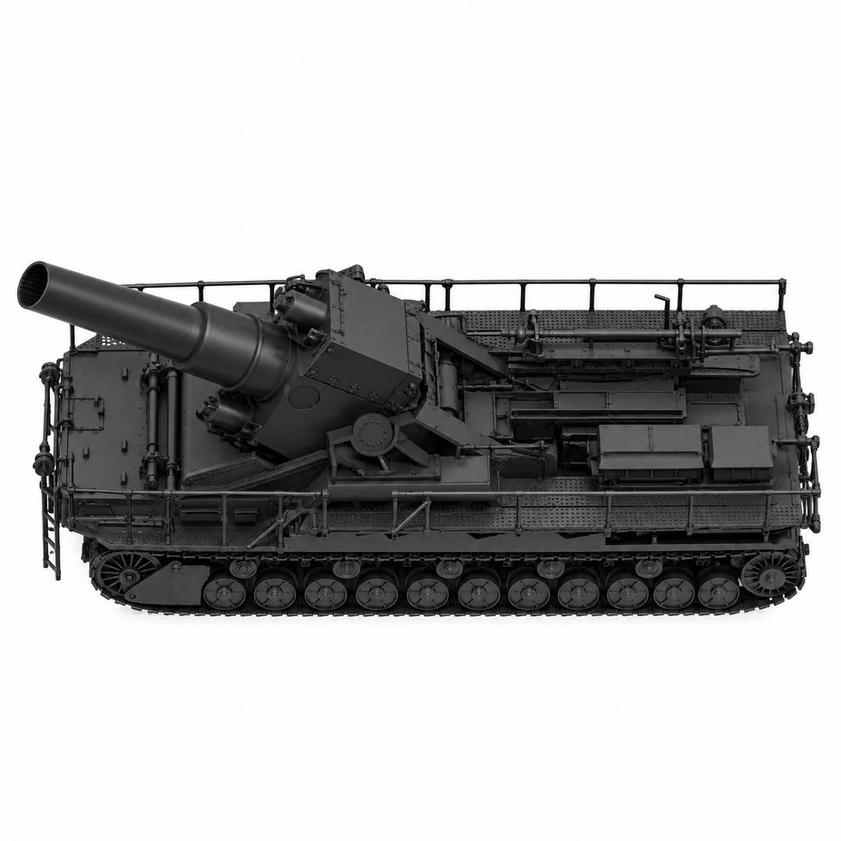 SSMODEL 1/72 1/144 Multi Scale Karl Gerat V Loki Tank Resin MODEL KIT TSS1420 — detail view 2