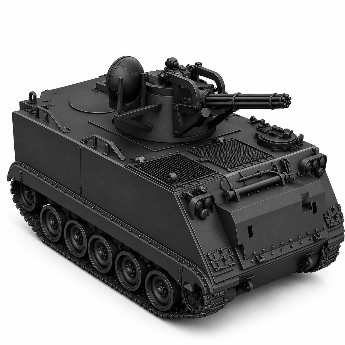 SSMODEL1/72 1/144 Multi-Scale M163 Vulcan AA Tank Resin MODEL KIT TSS0234 — detail view 14