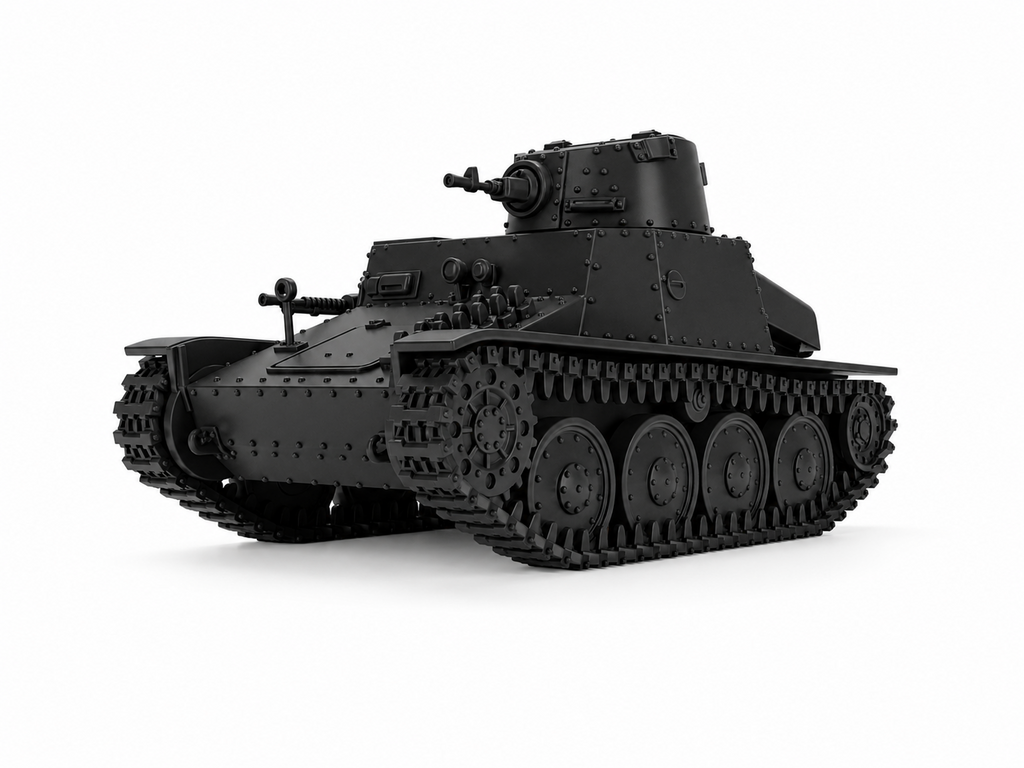 SSMODEL 1/72 1/144 Multi Scale CKD AH-IV Skoda Czech WW2 Tank MODEL kit TSS1380