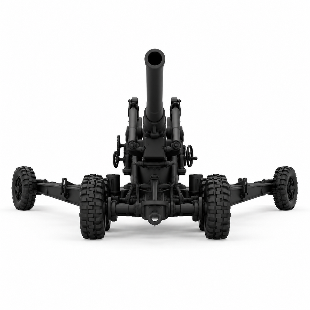 SSMODEL 1/72 1/144 Multi Scale 155mm M1 Long Tom USA Resin MODEL KIT TSS1433