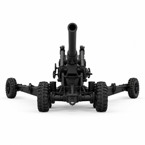 SSMODEL 1/72 1/144 Multi Scale 155mm M1 Long Tom USA Resin MODEL KIT TSS1433