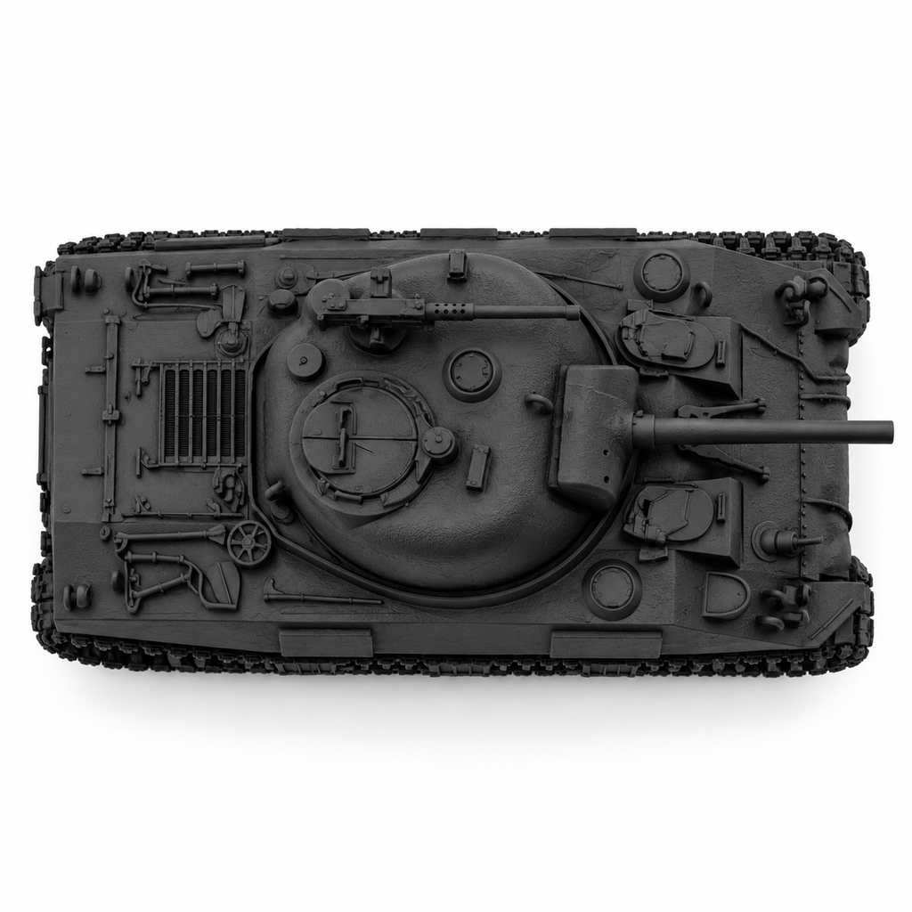 SSMODEL 1/72 1/144 Multi-Scale M4A2 Sherman  US medium Tank MODEL KIT TSS0211