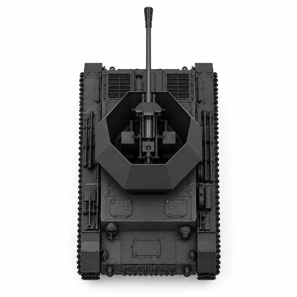 SSMODEL 1/72 1/144 Flakpanzer IV Ostwind 3.7cm Flak 43 Tank Resin MODEL TSS1486