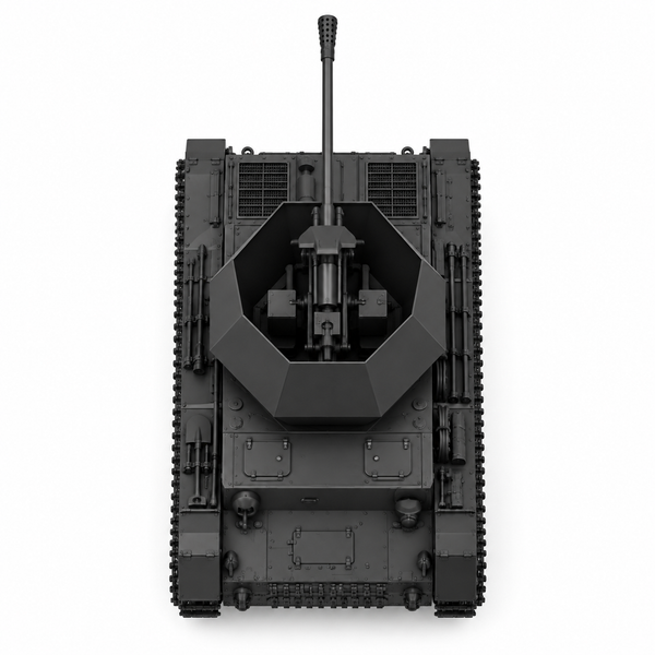 SSMODEL 1/72 1/144 Flakpanzer IV Ostwind 3.7cm Flak 43 Tank Resin MODEL TSS1486