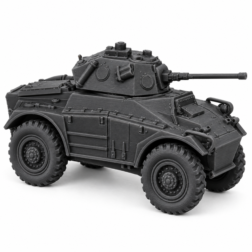 SSMODEL 1/72 1/144 Multi-Scale WWII British Coventry Armoured Car Model TSS1233