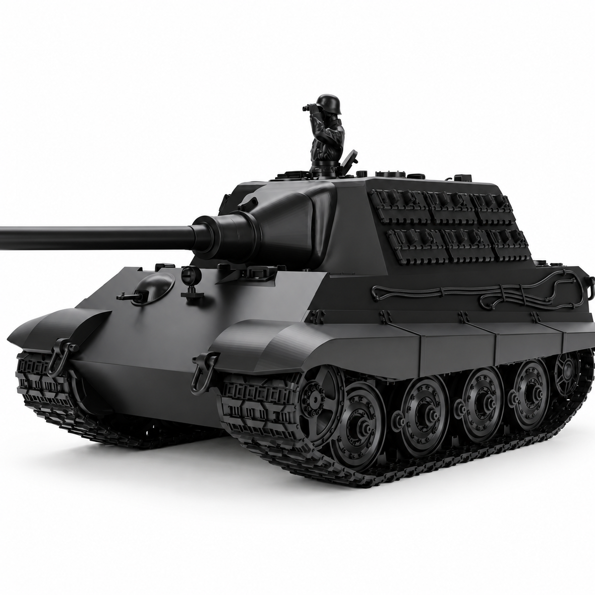 SSMODEL 1/72 1/144 WWII German Jagdtiger SdKfz186 Henschel Resin Model TSS1267 — scale model kit