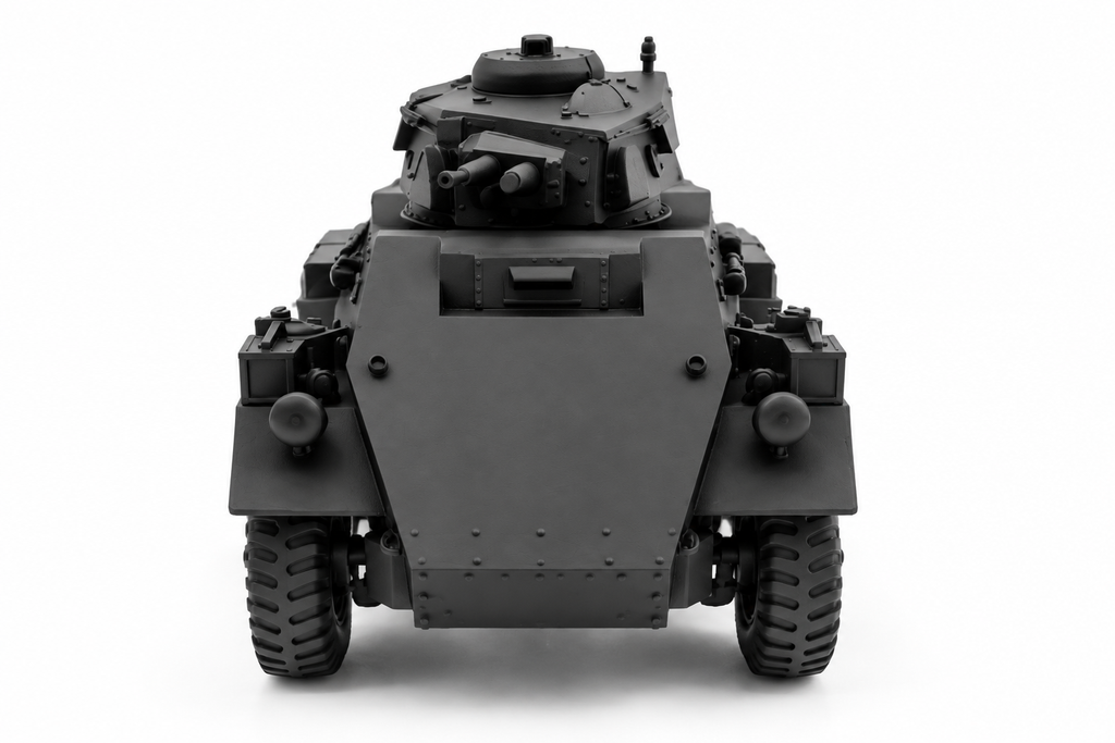 SSMODEL 1/72 1/144 Multi-Scale WWII British Armored Car Mk.II Model Kit TSS1256