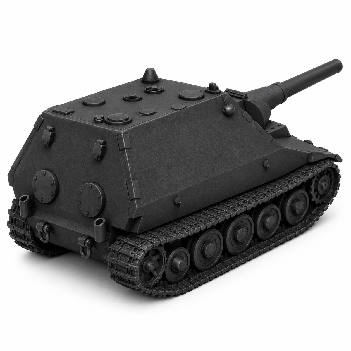 SSMODEL 1/72 1/144 Multi Scale Jagdpanzer E-100 Krokodil tank MODEL KIT TSS0502 — detail view 4