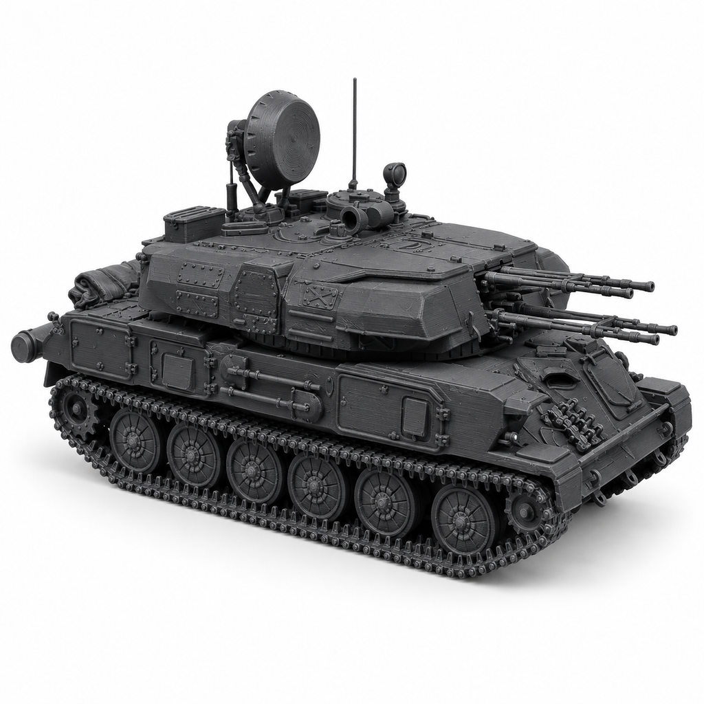 SSMODEL 1/72 1/144 ZSU23-4 Shilka radar option USSR Tank Resin Model Kit TSS0707
