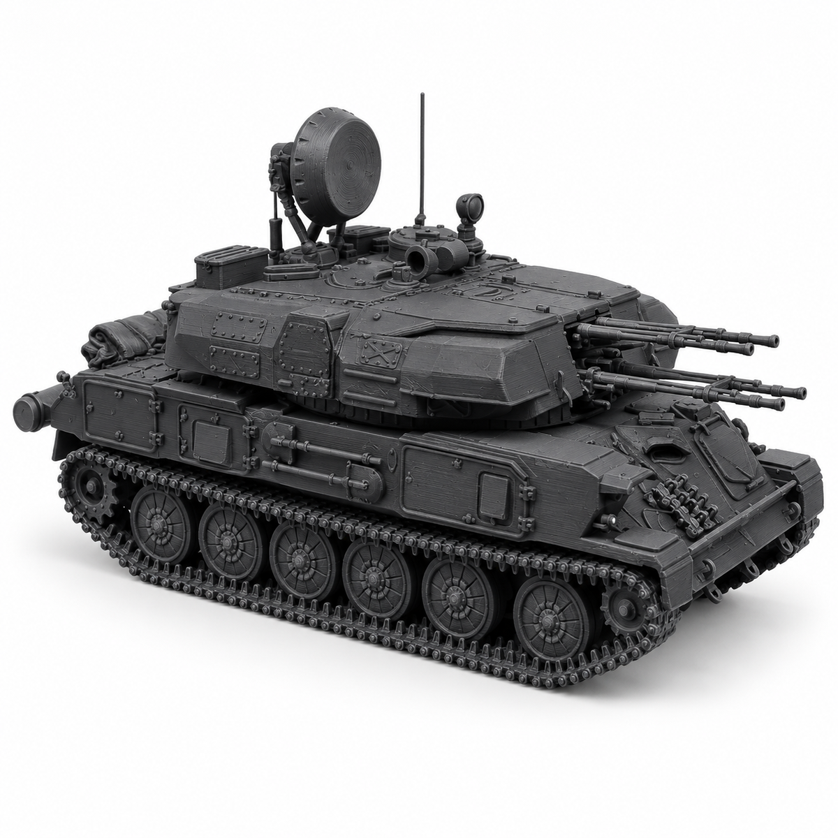 SSMODEL 1/72 1/144 ZSU23-4 Shilka radar option USSR Tank Resin Model Kit TSS0707 — detail view 14