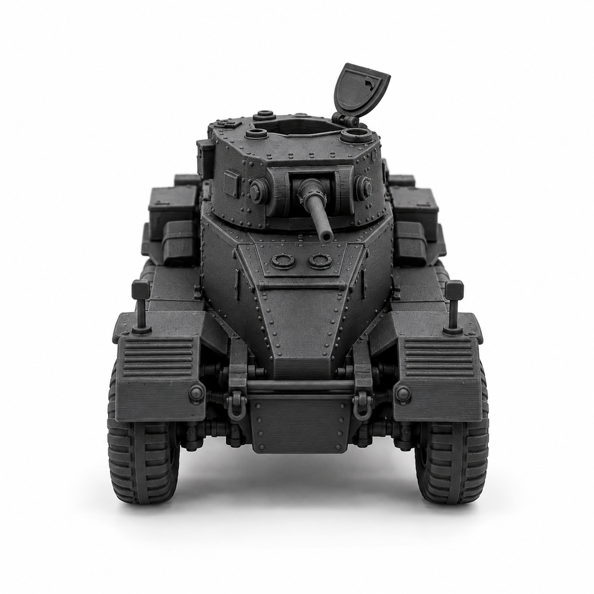 SSMODEL 1/72 1/144 Multi-Scale WWII British Armoured Car Mk.I Model Kit TSS1207 — detail view 2