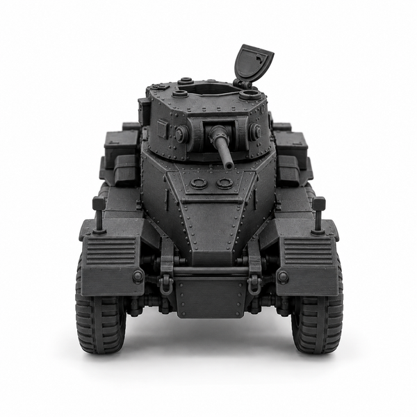 SSMODEL 1/72 1/144 Multi-Scale WWII British Armoured Car Mk.I Model Kit TSS1207