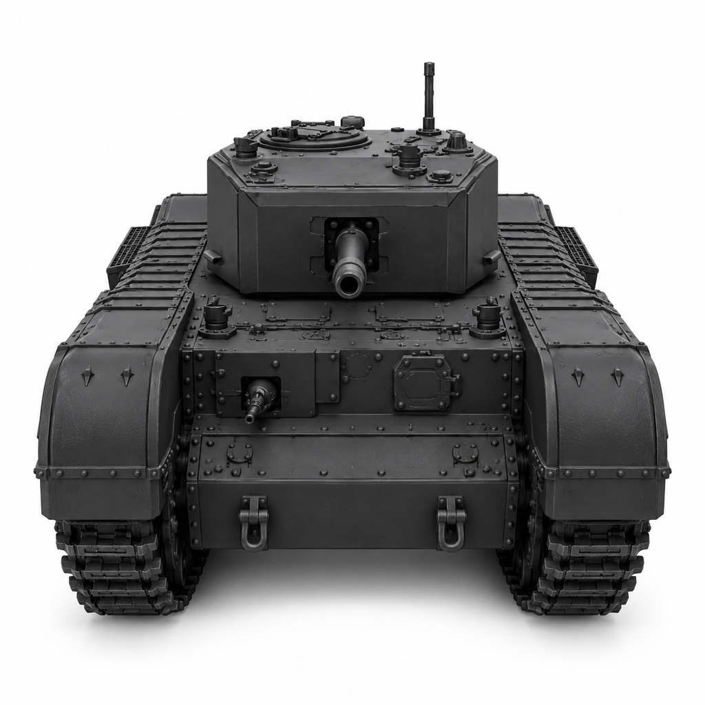 SSMODEL 1/72 1/144 Multi Scale Churchill MK III UK Tank Resin Model Kit TSS0800