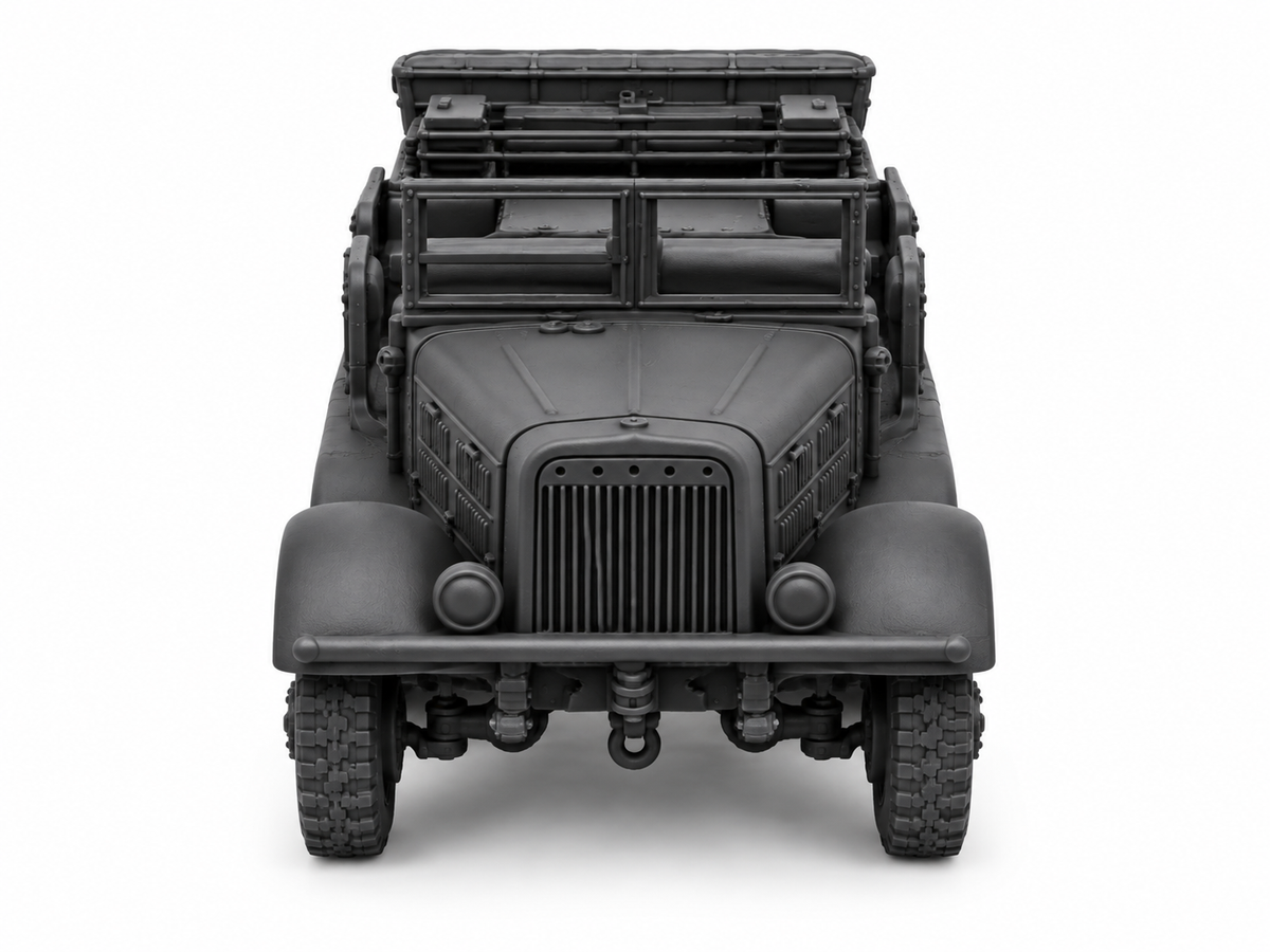 SSMODEL 1/72 1/144 Multi Scale Breda61 Artillery Tractor Italy MODEL KIT TSS1471 — detail view 3