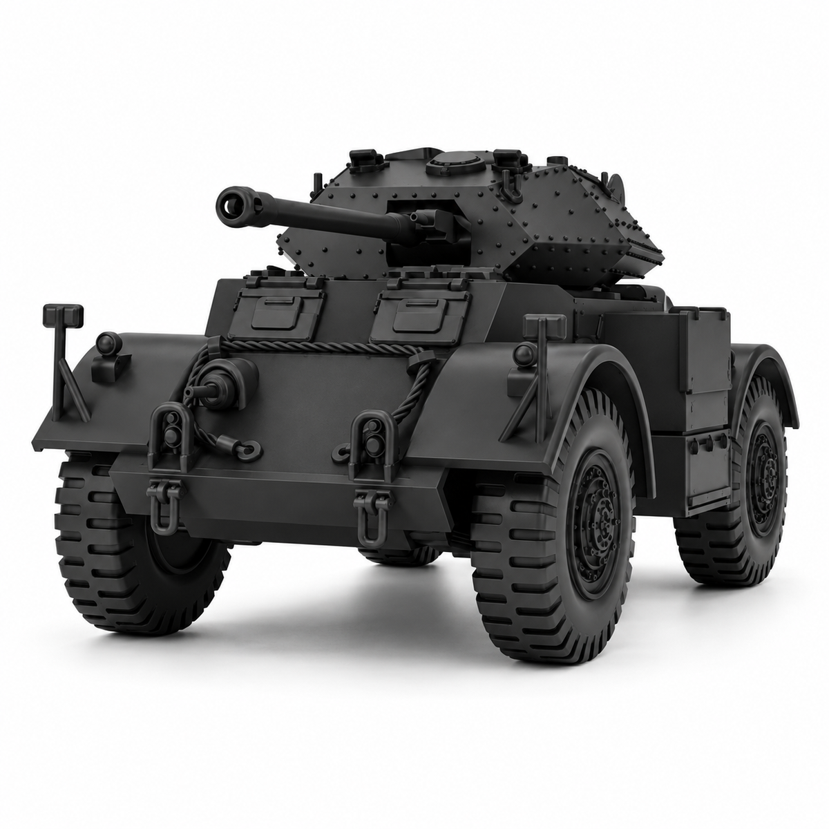 SSMODEL 1/72 1/144 Multi Scale T17E1 Staghound Mk.III Resin MODEL KIT TSS0974 — detail view 13