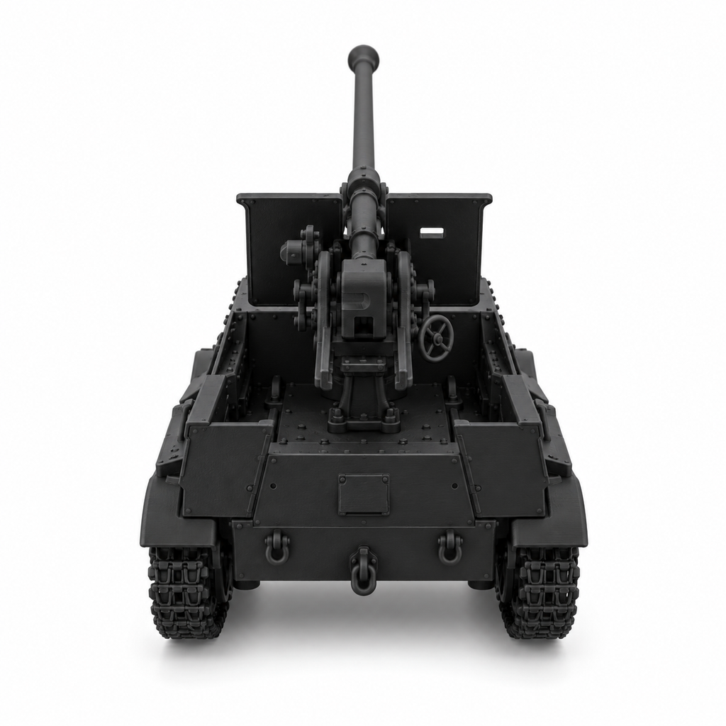 SSMODEL 1/72 1/144Multi Scale ZIS-30 Light SPG USSR Tank Resin MODEL KIT TSS1407