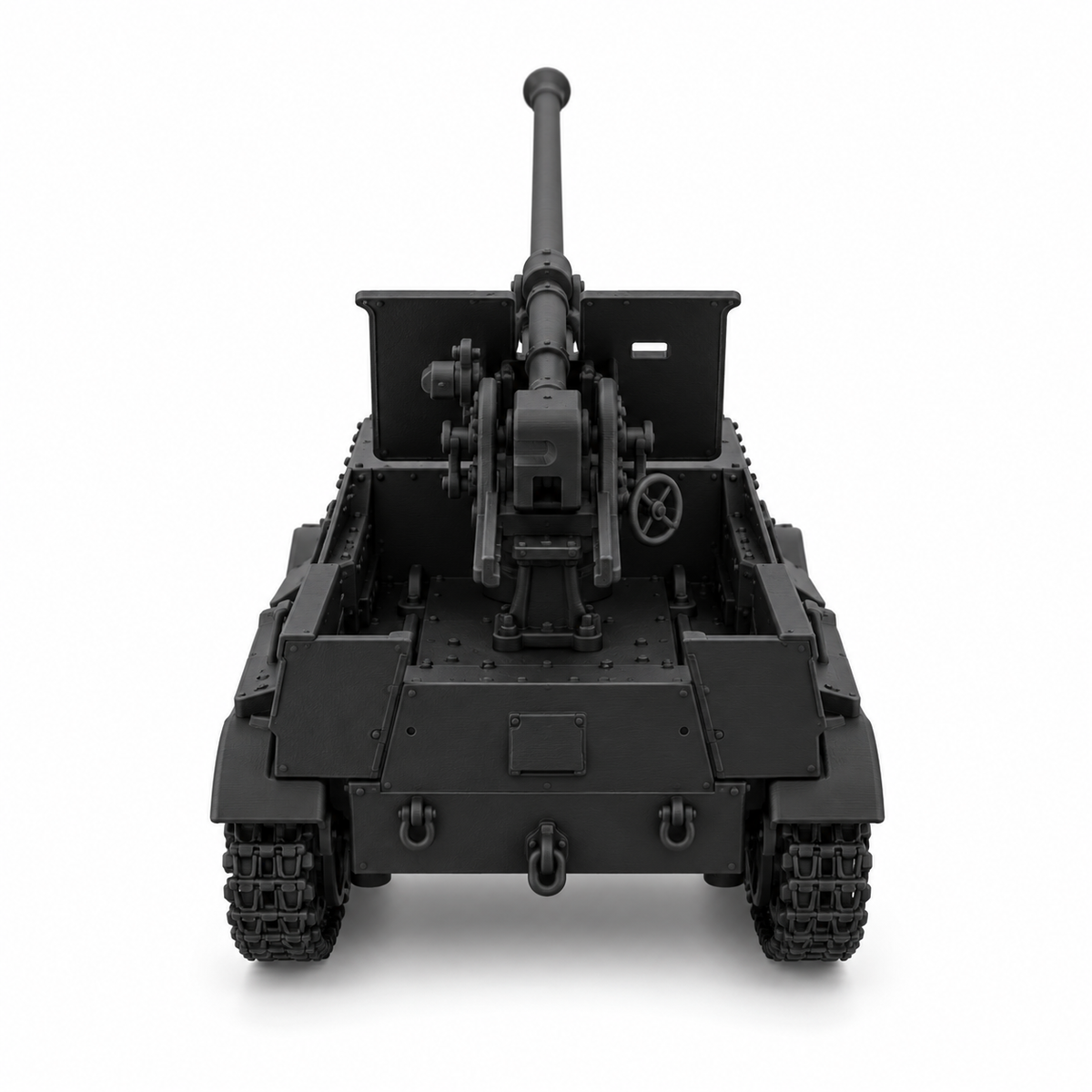 SSMODEL 1/72 1/144Multi Scale ZIS-30 Light SPG USSR Tank Resin MODEL KIT TSS1407 — detail view 5