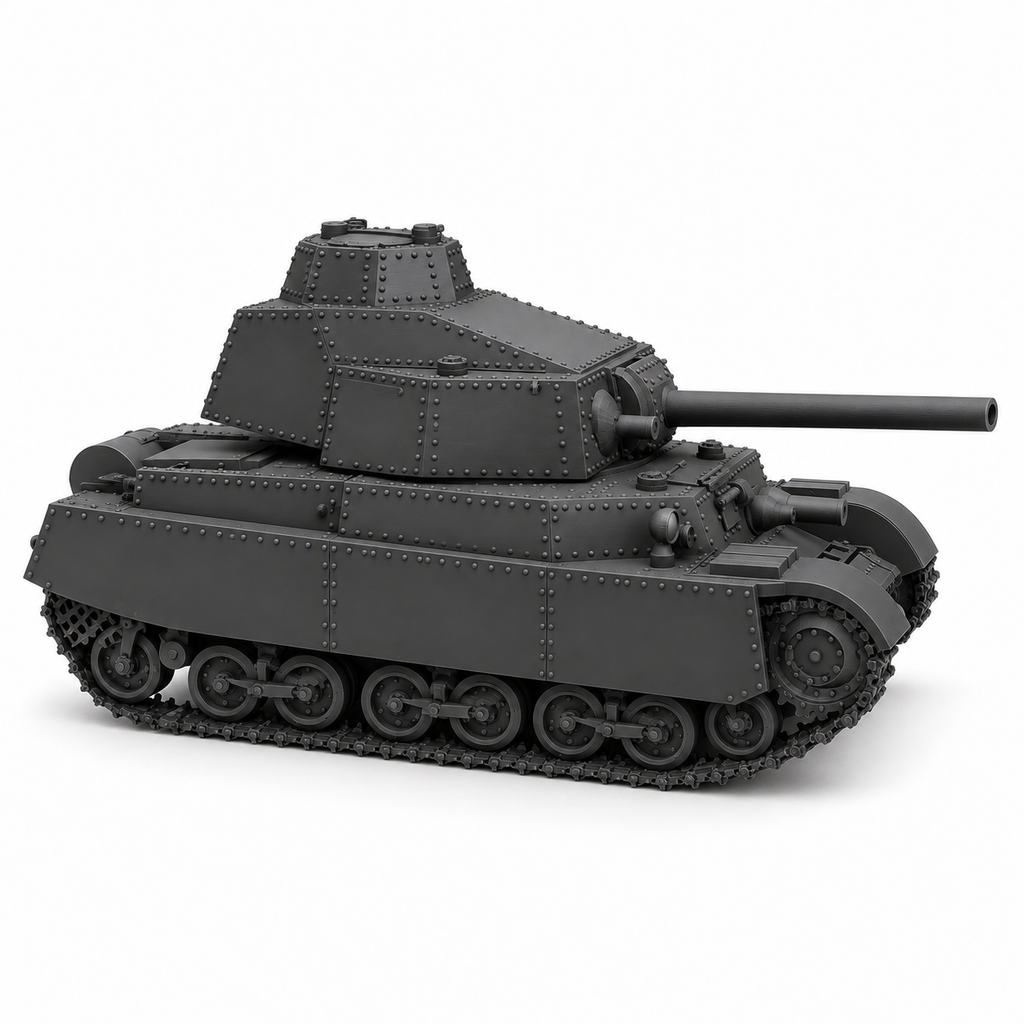 SSMODEL 1/72 1/144 Multi Scale 43M Turan III tank Resin Model Kit TSS0193