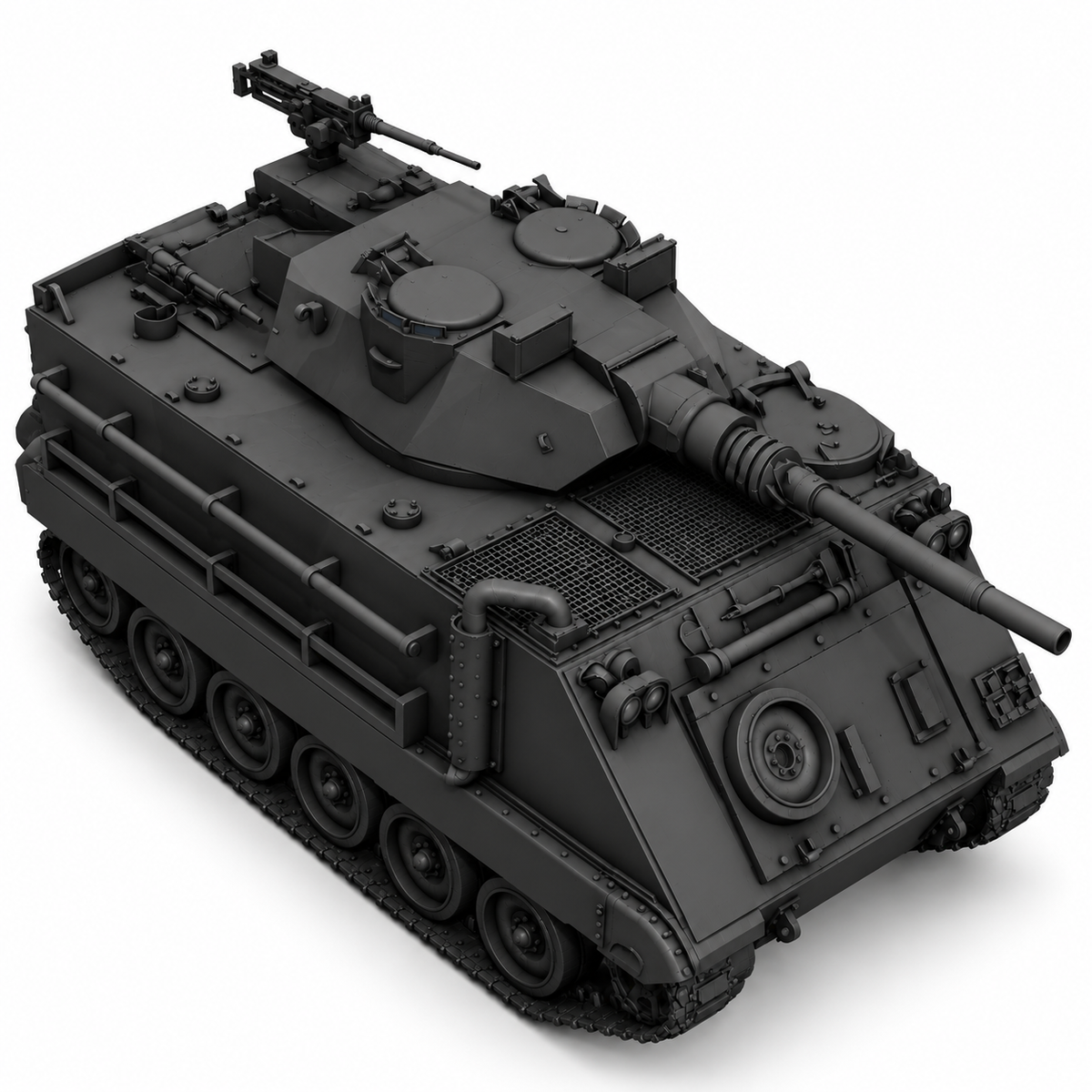 SSMODEL 1/72 1/144 Multi Scale M113 60mm HVMS IDF APC Tank Resin MODEL TSS0246 — detail view 5
