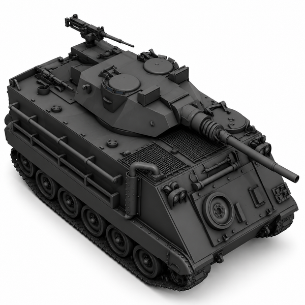 SSMODEL 1/72 1/144 Multi Scale M113 60mm HVMS IDF APC Tank Resin MODEL TSS0246