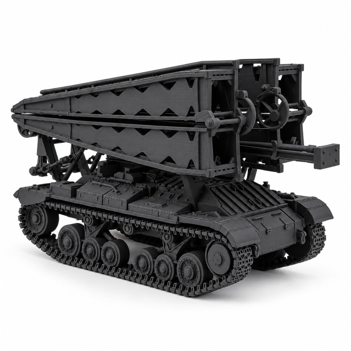 SSMODEL 1/72 1/144 Valentine Bridgelayer UK WW2 Lend-Lease Resin Model  TSS1005 — detail view 9