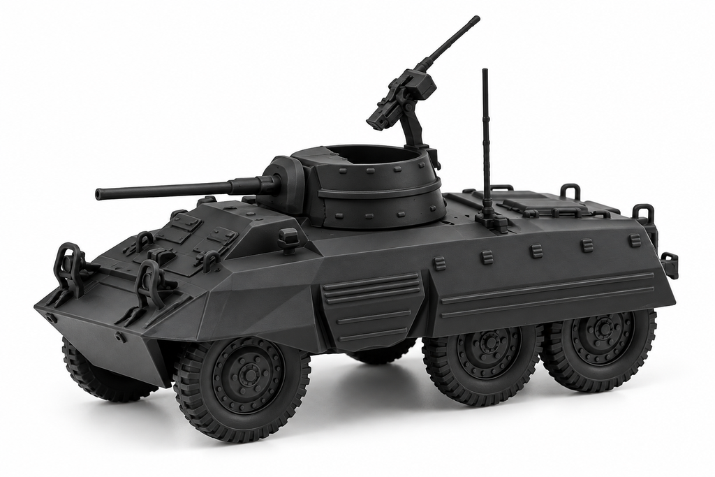 SSMODEL1/72 1/144 WWII US M8 Greyhound Armored Car D-Day Resin Model Kit TSS0889