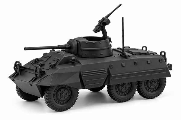 SSMODEL1/72 1/144 WWII US M8 Greyhound Armored Car D-Day Resin Model Kit TSS0889