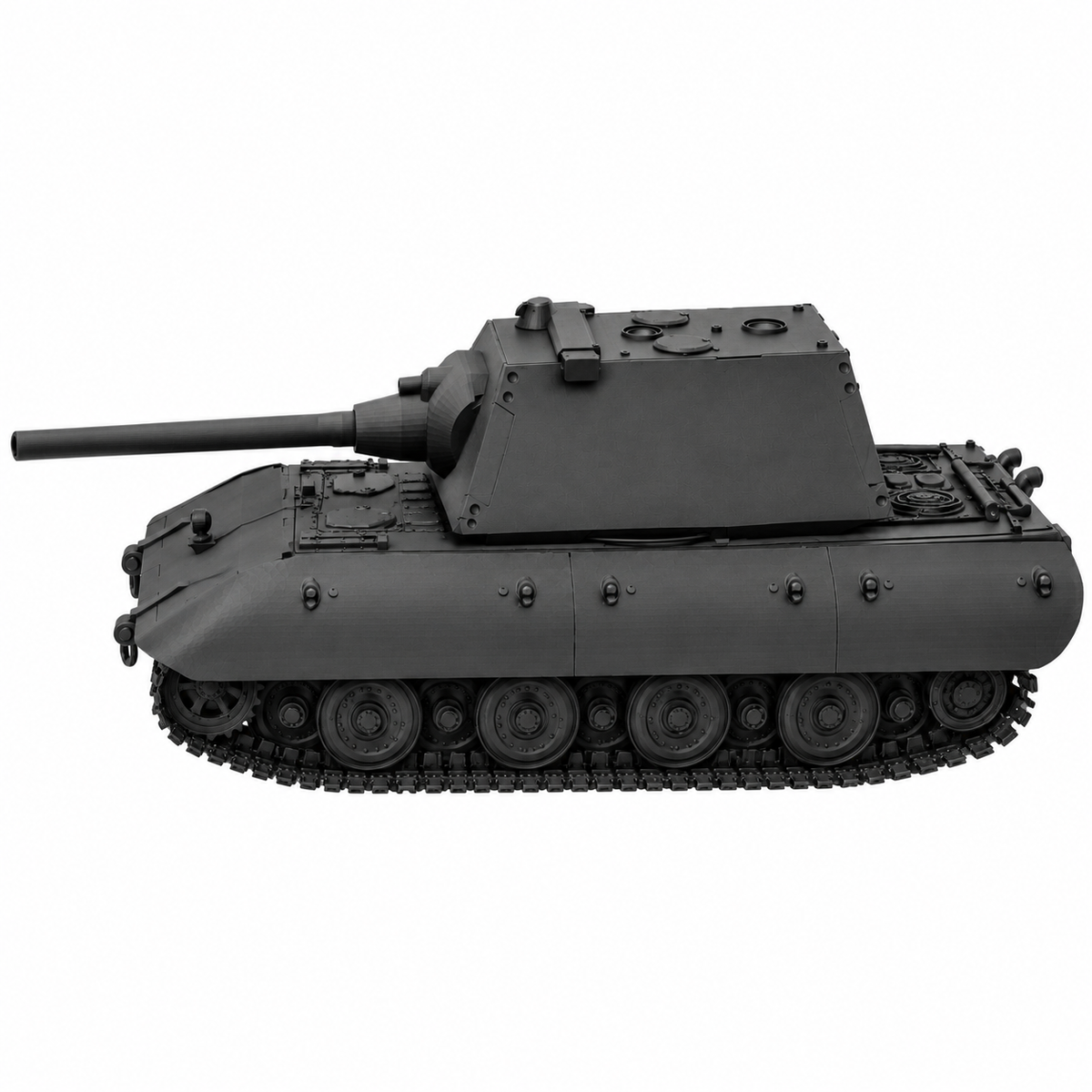 SSMODEL 1/72 1/144 Multi Scale E-100 Tank Resin MODEL kit TSS0346 — detail view 2