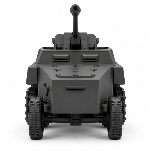 SSMODEL 1/72 1/144 Multi Scale Sd.Kfz.250 with 5cm PaK38 Resin Model Kit TSS0932