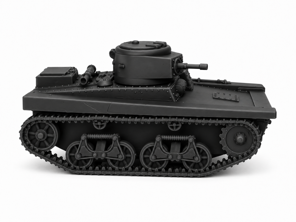 SSMODEL 1/72 1/144 Multi Scale FLight T-37A Amphibious USSR Tank MODEL TSS1367