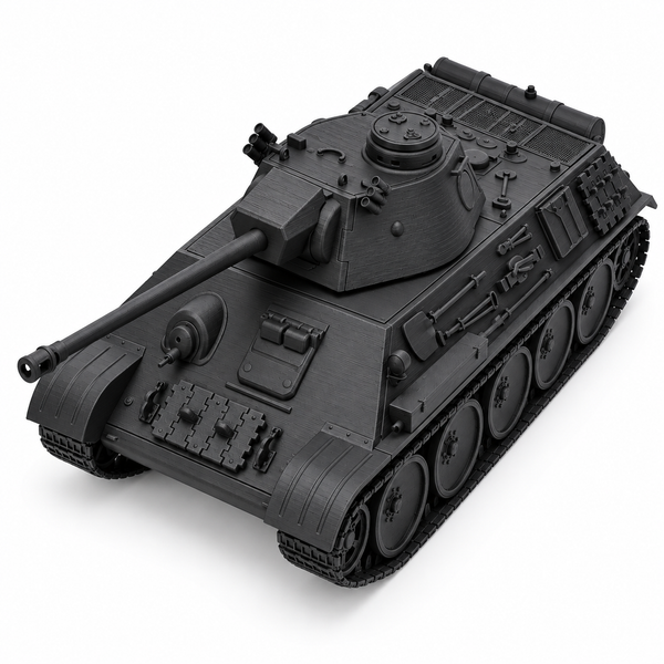 SSMODEL 1/72 1/144 Multi-Scale WWII German Panther VK30.02 Resin Model TSS0806